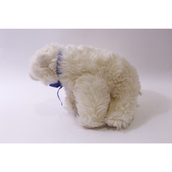 Polar Bear, Plush, Shops On Board, White, Stuffed Animal, Toy, ~ 251013-WH 1369 - Picture 3 of 5